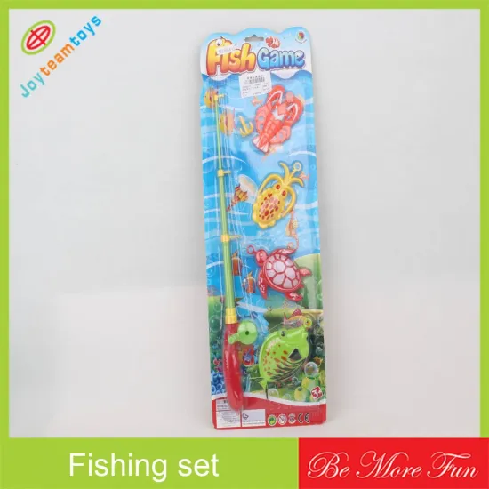 plastic summer fishing toys fishing set