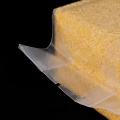 Bolsa de aspiradora transparente PA/PE Rice Brick Food Food