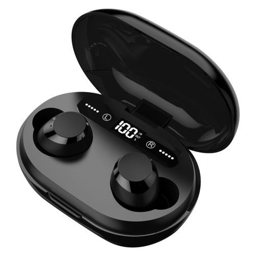 Hot Sale Handsfree Hifi 6D Stereo Auto Pairing Dipimpin Layar Bluetooth Earphone Dengan Interkom