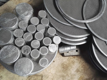 Pacotes de pano de filtro de malha de arame de aço inoxidável