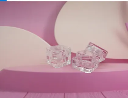 Square Cosmetic Eye Cream Jar
