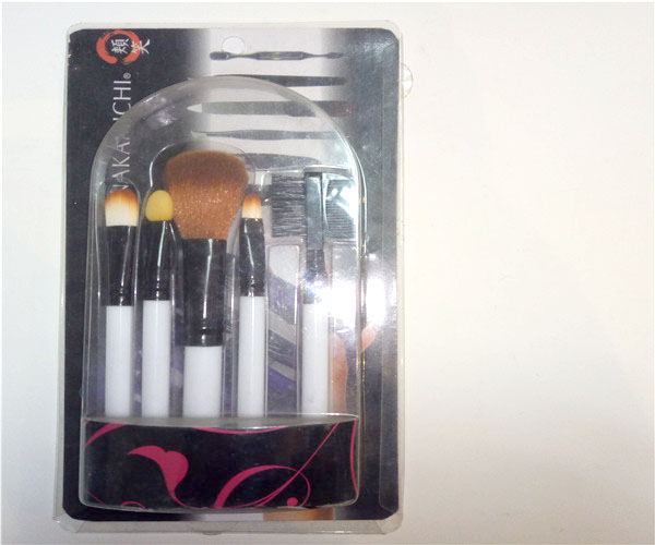 5pcs Makeup Brush Travel Set