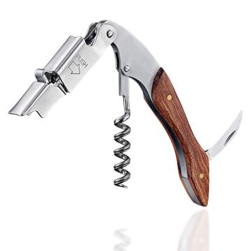 Direct Manufacturer Rosewood Waiter's Corkscrew Wine Opener with Foil Cutter