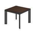 classic design wooden material office tea table