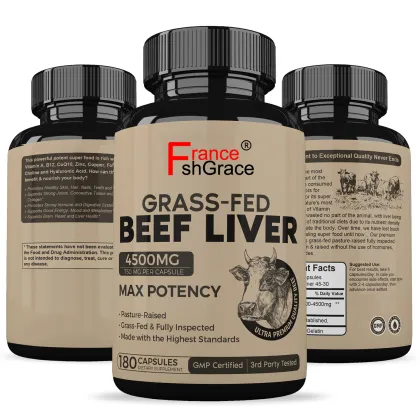 Grass Fed Promotes healthy heart Beef Liver Capsules