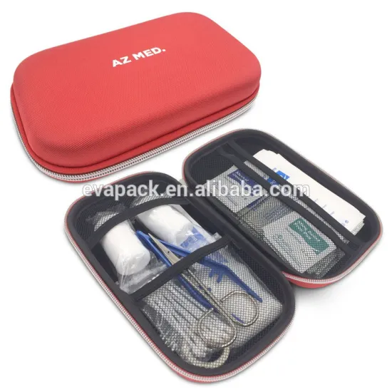 Custom Silkscreen Logo Eva First Aid Kit Box Case