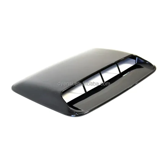 Universal Engine Hood Vent decoration Air Intake Outlet Trim Cover For All Car Engine Hood Air cooling panel decoration