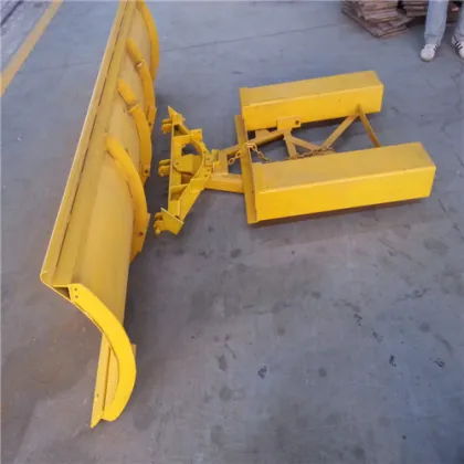 steel snow plough with hook for forklift