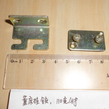 Made in Guangdong JS-C8 Kids Bed Connector Steel Bed Hinge