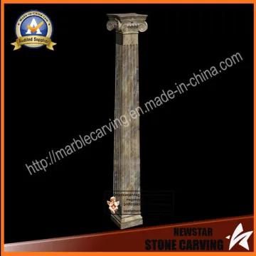 Square Ancient Style Stone Pillars, Marble Columns
