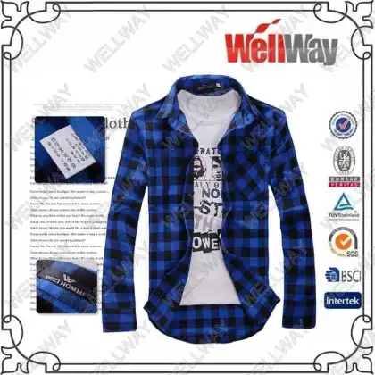 Hot Camisa 100% Cotton Casual Moose Long Sleeve Cool Brand Mens Shirts