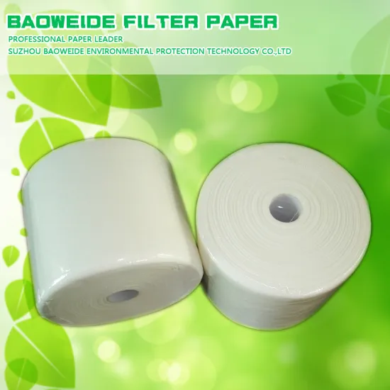 40gsm spunlace nonwoven fabric rolling filter paper high air permeability for sale