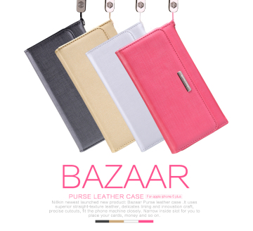 NILLKIN 3 in1 Bazaar Purse case Cover For case Phone (5.5inch) wholesale cell phone case