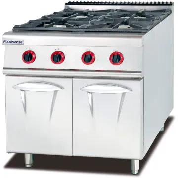 Guke 4-Burner Gas Range with Gas Oven Burner Have Overheat Protection Gas Burner with 4 Stove