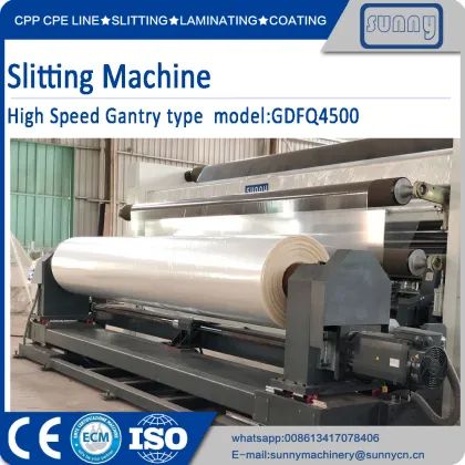 SUNNY MACHINERY slitting machinery GDFQ4500