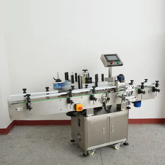 Automatic 75% Alcohol Chlorine-Containing Adhesive Stick Plastic Bottle Labeling Machine