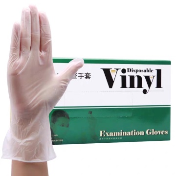 GUANTE DE EXAMEN DE PVC PARA MEDICOS