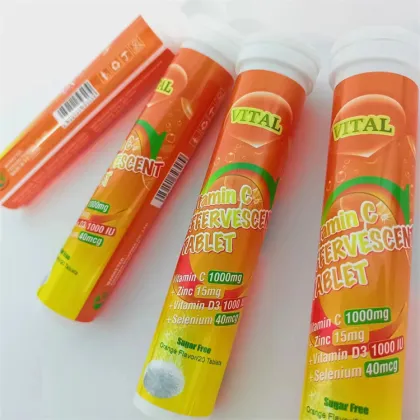 OEM/ODM Support Immunity Vitamin C Effervescent Tablets