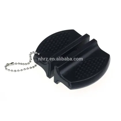 2-Step Pocket Knife Sharpener with Key Chain