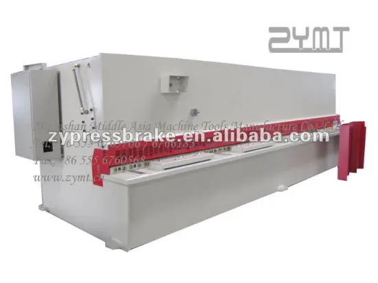 Hydraulic Swing Beam Shearing Machine QC12Y-6X6000