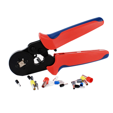 Set Alat Crimping Terminal Kabel: tang, ferrules ujung kawat, dan penari telanjang