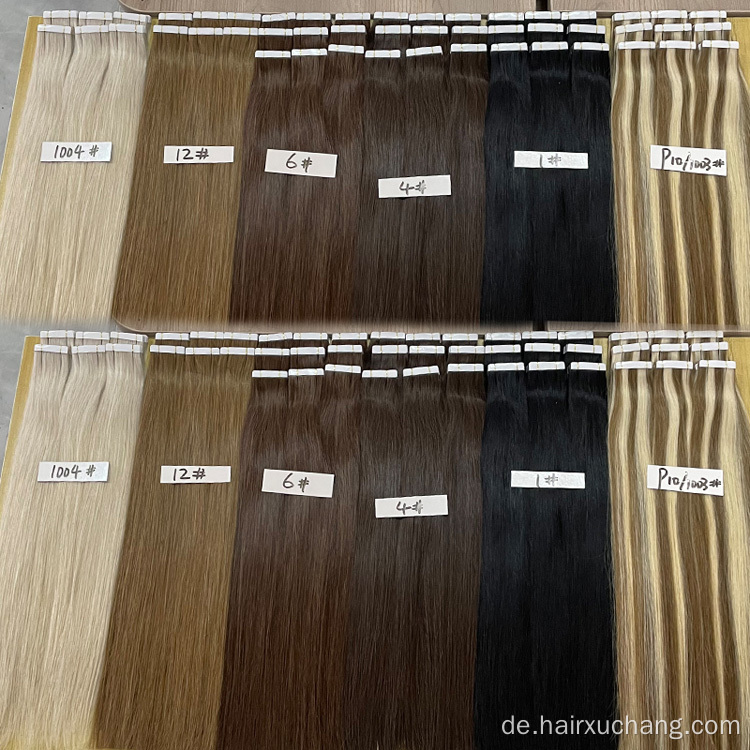 Klebeband Haarerweiterung doppelseitig Großhandel Bond Brasilianer 100 HASTE HAAR -Erweiterung Blond Anbieter Klebeband Haare Haare
