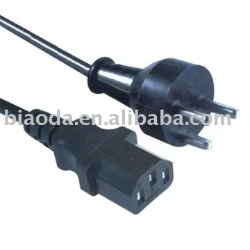 Denmark power cord,Danish power cord,SEV power cord