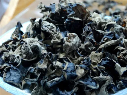 Dried black Fungus mushroom /Wood Ear/ Black Fungi