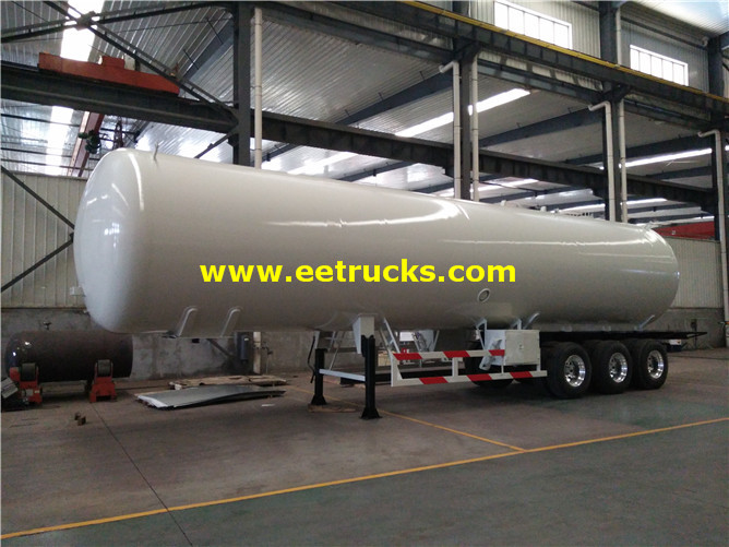 60000l LPG Delivery Trailer Tanks