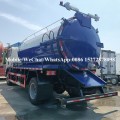 Camión de succión de aguas residuales Howo 5000L Camión de bomba séptica