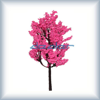 Colorful 3D miniature architectural model tree,09CTD-120-02,secenery model tree,colorful architectural decorative model tree