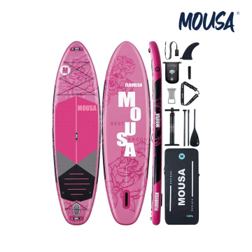 Yaz Eğlencesi için Pembe Paddleboard