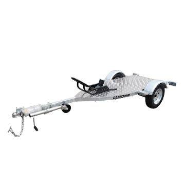 China Hot Sale Small Aluminium Boat Trailer Frame with Galvanized Hubs