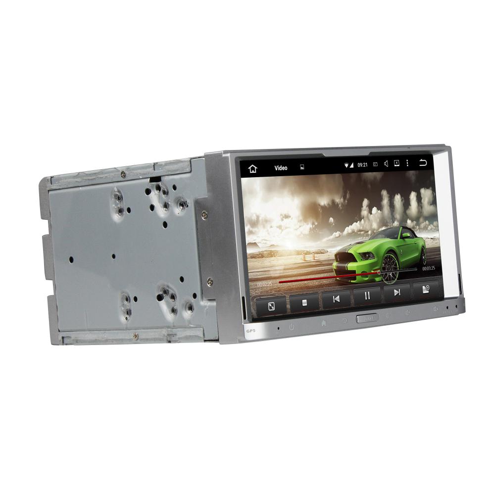 Touch silver universal car dvd player