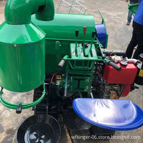 Mini Rice Combine Harvester in West Bengal