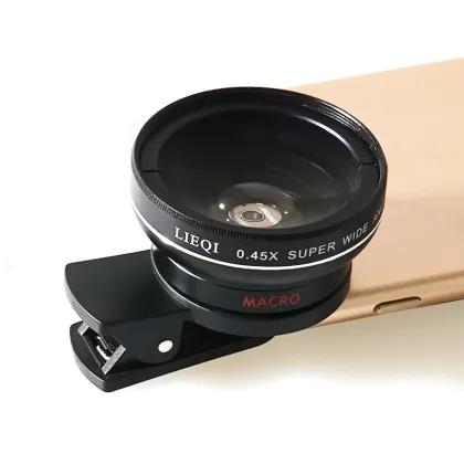 In Stock Promotional Universal Clip-on Mobile Phone Lenses for Smartphones