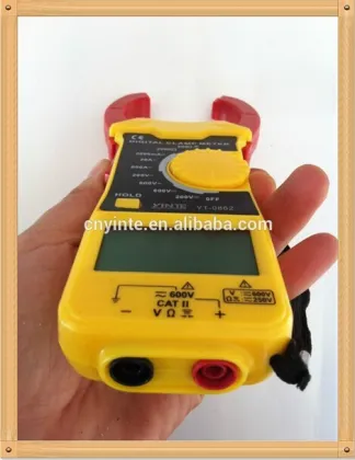 160G New product Clamp type digital multimeter with 1.5V battery and CE Certification