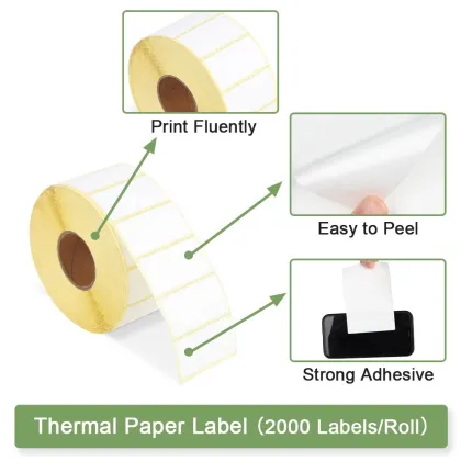 Printer thermal label stickers