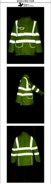 top quality lastest raincoat for heavy rain glow in the dark