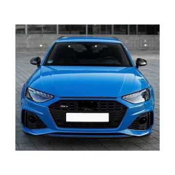 RS4 Style Front Bumper Grille Body Kit for Audi A4 B9 2020-2021
