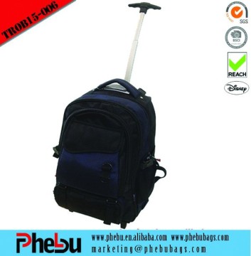 600D nylon travel trolley backpack(TROB15-006)