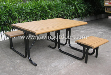 Wholesale picnic table wooden outdoor picnic table