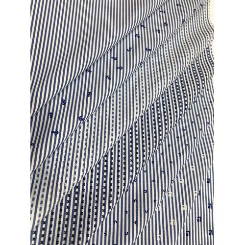 T/C Woven Yarn-dyed Stripe Printed Fabric For Processing
