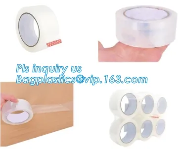 Clear Bopp Tape, Waterproof Single Sided Carton Sealing BOPP Packaging Tapes, adhesive clear packing tape