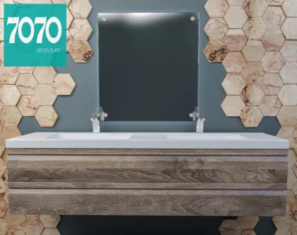 Nordic Integrated Ceramic Washbasin - Sanitary Ware Factory