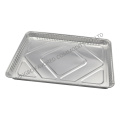 Aluminum foil container half size cookie sheet tray