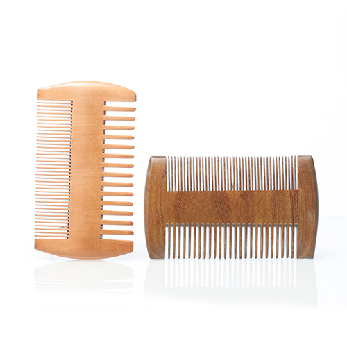Wholesale peach comb dense tooth Grate beard comb