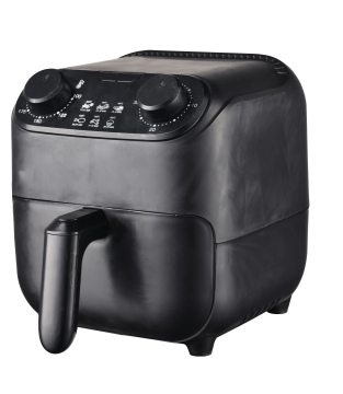 1.5L Electric Small Air Fryer with Temperature Control Timer, Auto Shut-Off, Non-Stick Frying Tray, 1200W Compact Mini Air Fryer