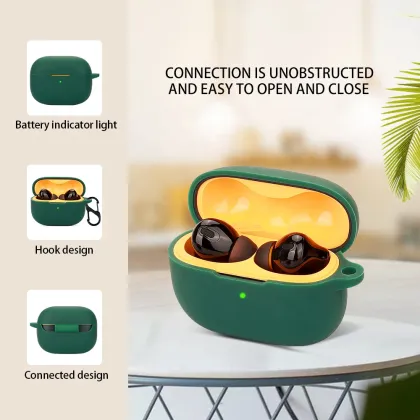 VIVO TWS 4 Wireless Headphones Silicone Protective Case with Keychain