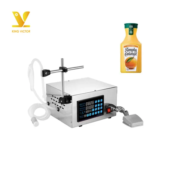 Portable Digital Control Table Top Magnetic Pump Liquid Filling Machine